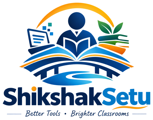 ShikshakSetu logo: Better Tools, Brighter Classrooms